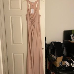 Long Silk Dress